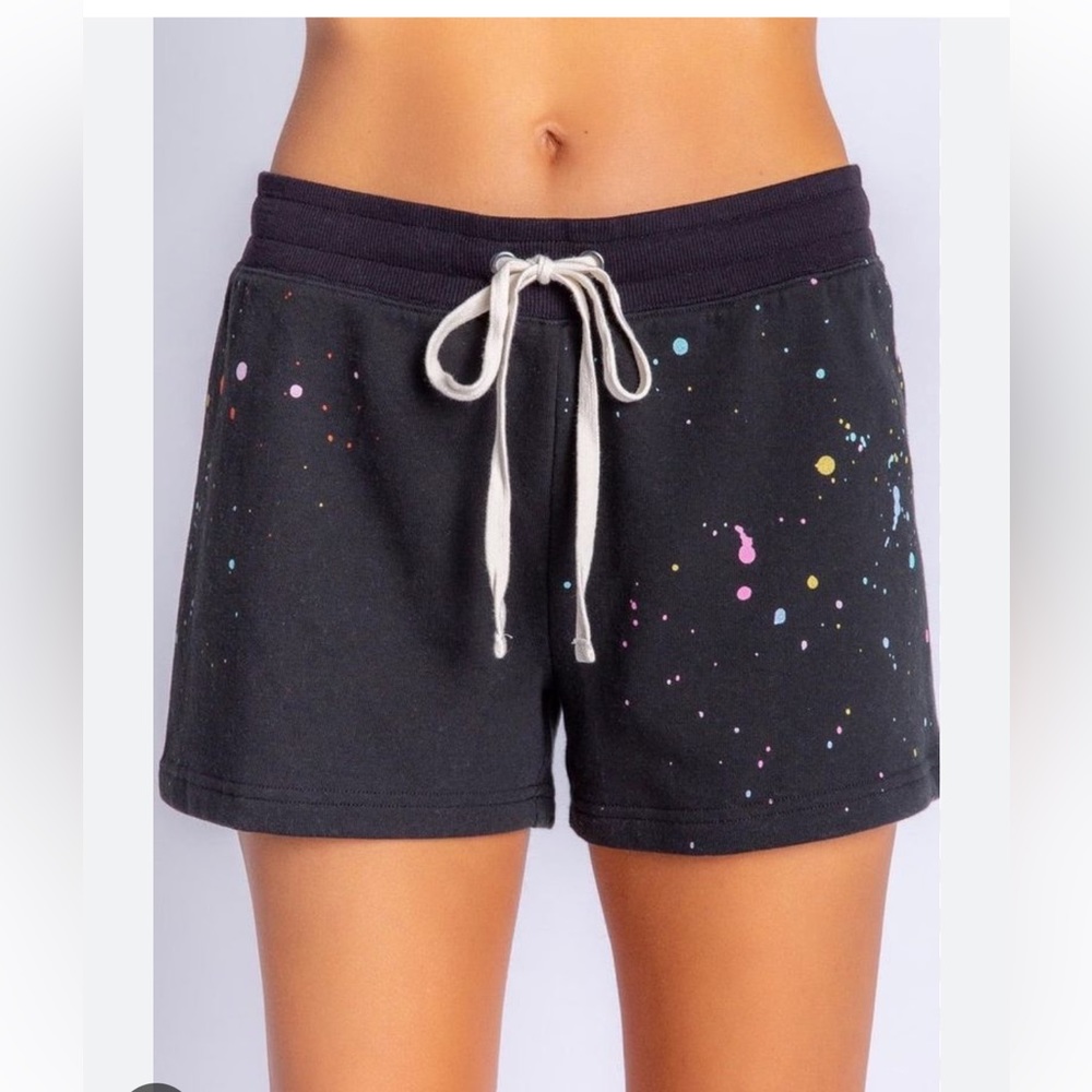 Worn twice, PJ Salvage - Art Studio Paint Shorts Slate
